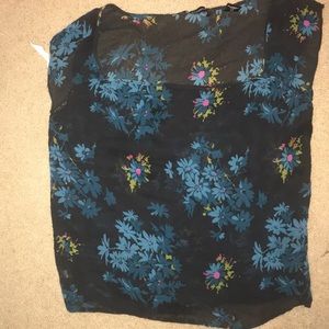 Vintage express shirt 100% silk